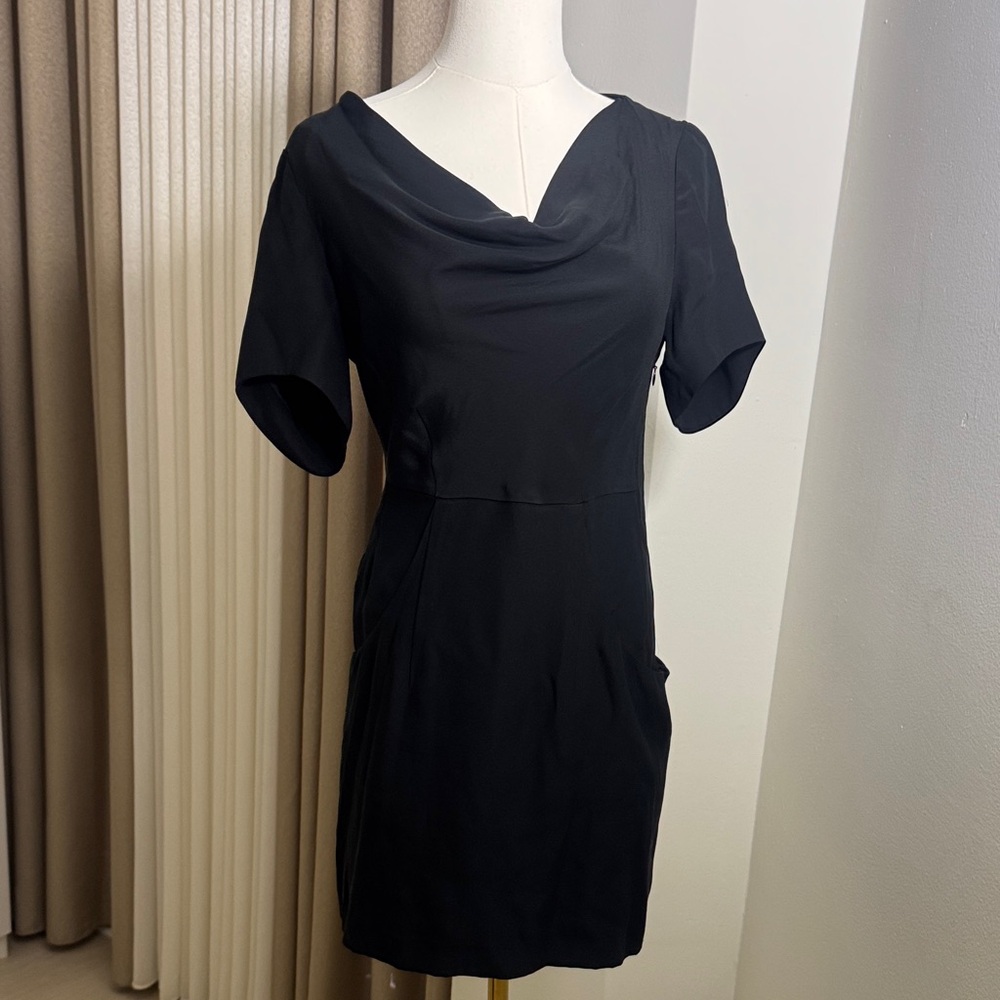 Shipley & Halmos Black Mini Dress